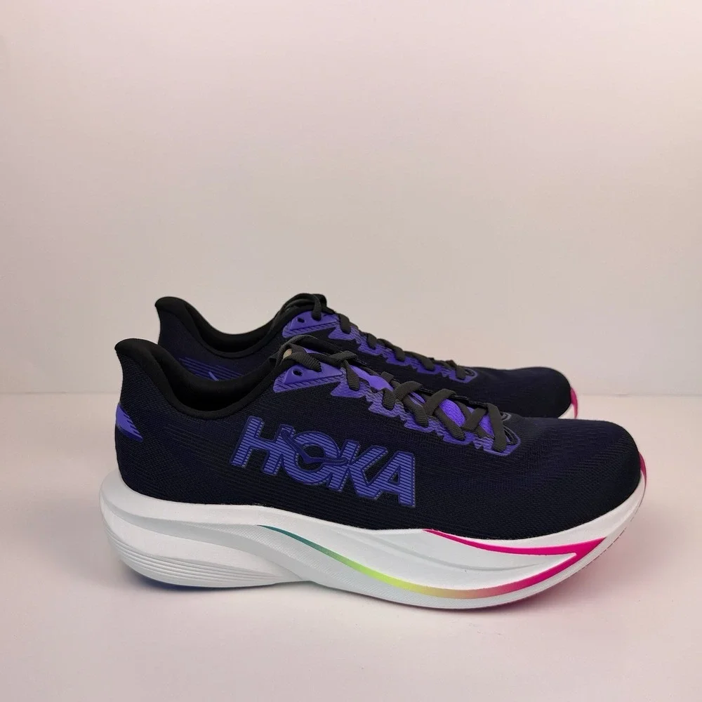 Hoka One One Mach 7 Running Shoes Men's Size 10D Purple 1171904 CKCS Sample